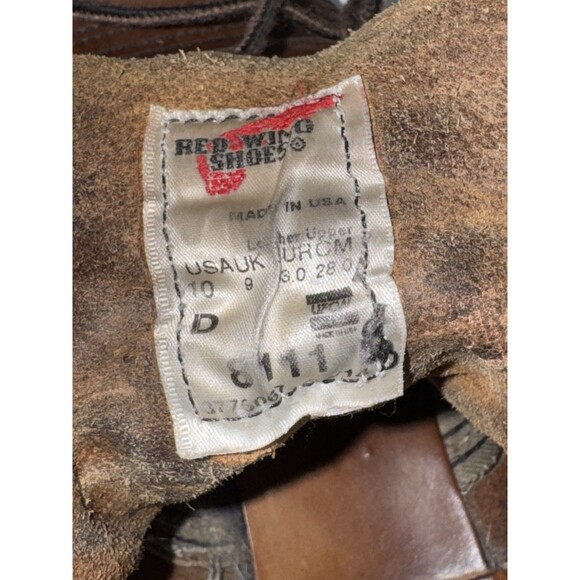 Size 10D - Red Wing Iron Ranger 8111 Boots Made in USA, Amber Harness, Cork Sole - Picture 8 of 10